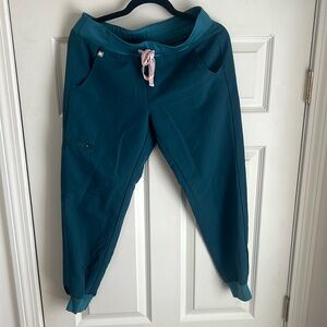 FIGS: Zamora Jogger Scrub Pants: CARRIBEAN BLUE *Limited Edition*